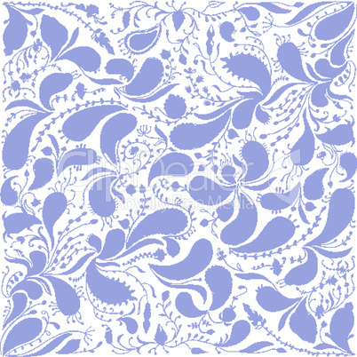 Lilac abstract floral pattern.