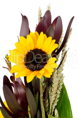 Bouquet of sunflowers