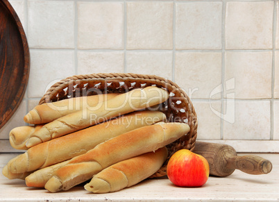 Appetizing homemade bread