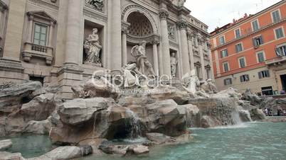 Rome Trevi Fountain side P HD 0537