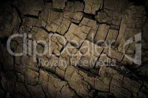 Old grunge and cracked wooden background