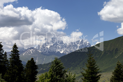 Summer mountains