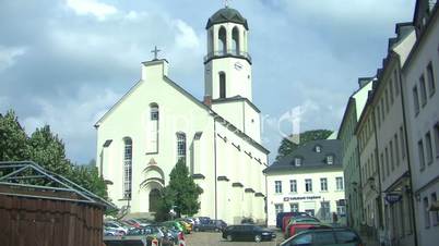 Kirche in Auerbach Vogtland