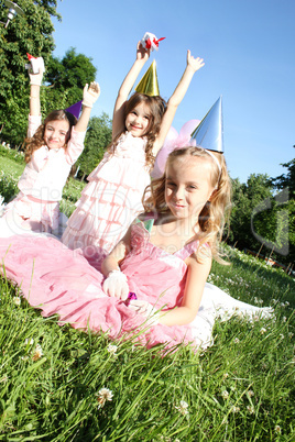 Children's Birthday Party outdoors