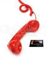 Red Phone Handset