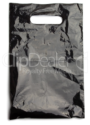 Black plastic bag