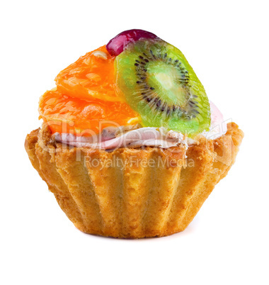 Fruit cupcake