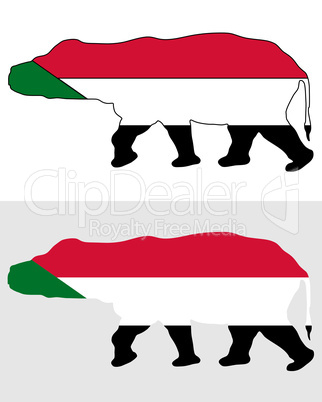 Sudan Flusspferd