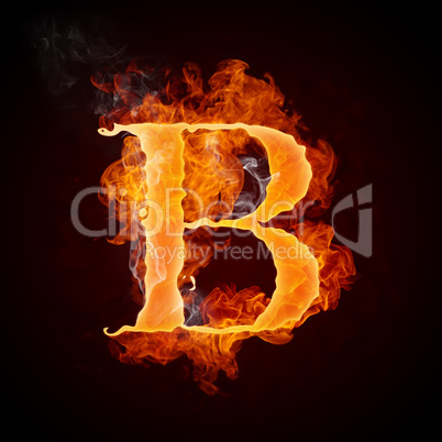 Fire Letters A-Z