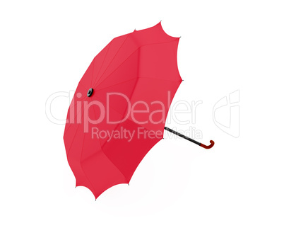 Red umbrella