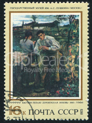 postage stamp