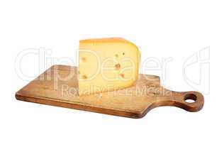 Cheese On Cutting Board