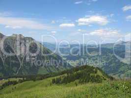 Gstaad from far