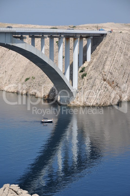 Festungsbrücke, Pag, Kroatien