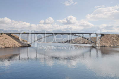 Festungsbrücke, Pag, Kroatien