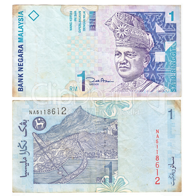 Malaysian ringit curency