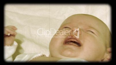 newborn baby stylized at reel movie