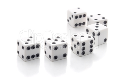 White dices