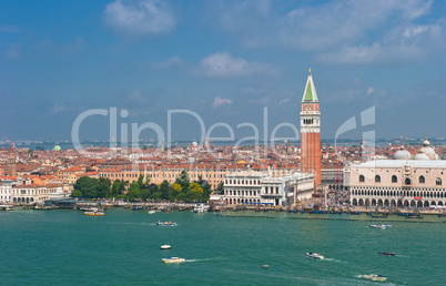 Panorama of Venice, Italy