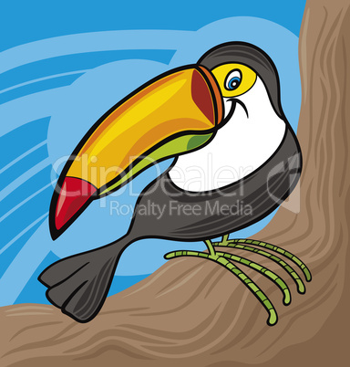 cartoon toucan