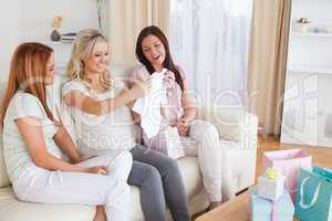 Women having a baby Shower