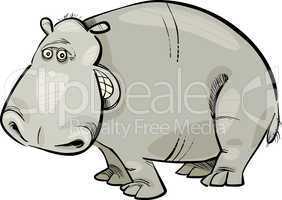 cartoon Hippopotamus