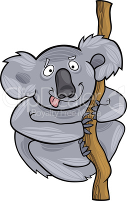 cartoon koala