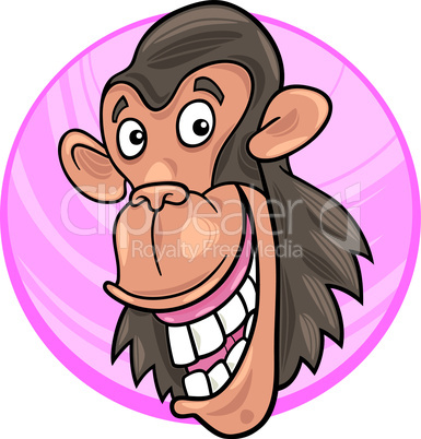 chimpanzee cartoon