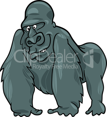 cartoon gorilla ape
