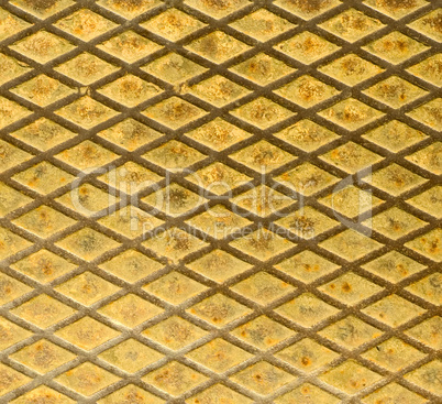 rusty metal grid, perfect grunge background