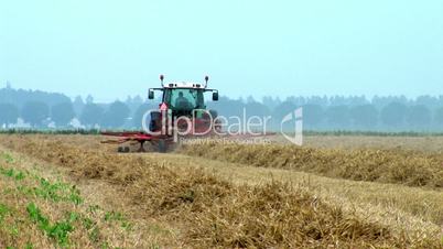 Harvest hay