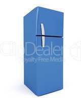 Blue fridge