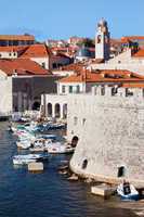 Dubrovnik Cityscape and Harbor