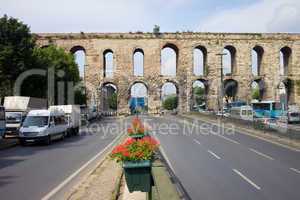 Valens Aqueduct in Istanbul