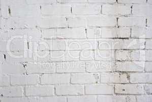 White brick wall