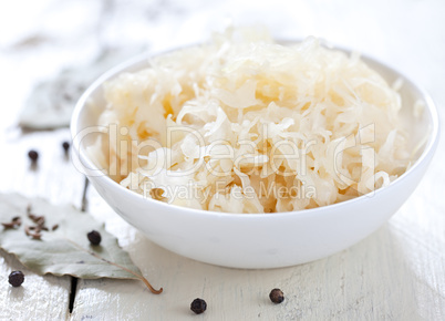 frisches Sauerkraut / fresh pickled cabbage (german sauerkraut)