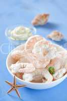 gefrorene Shrimps / frozen shrimps