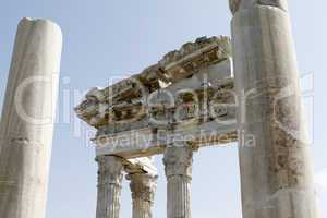 Pergamon - Trajan-Tempel, Türkei