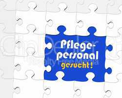 Pflegepersonal gesucht !