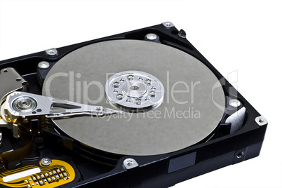 Open hard disk