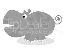 Clip art hippo