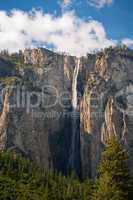 Bridalveil waterfall, Yosemite National Park, California, USA