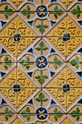 Old tiles detail
