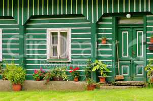 Umgebindehaus - half-timbered house 03