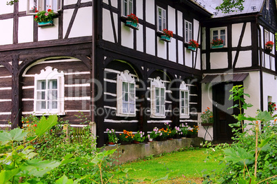 Umgebindehaus - half-timbered house 04