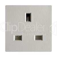 British plug socket