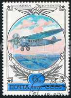 poststamp plane
