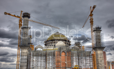 Construction of a mosque
