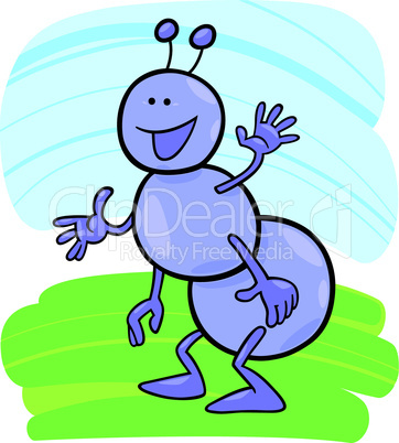 cartoon ant