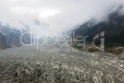 Jokul and glacier landscape